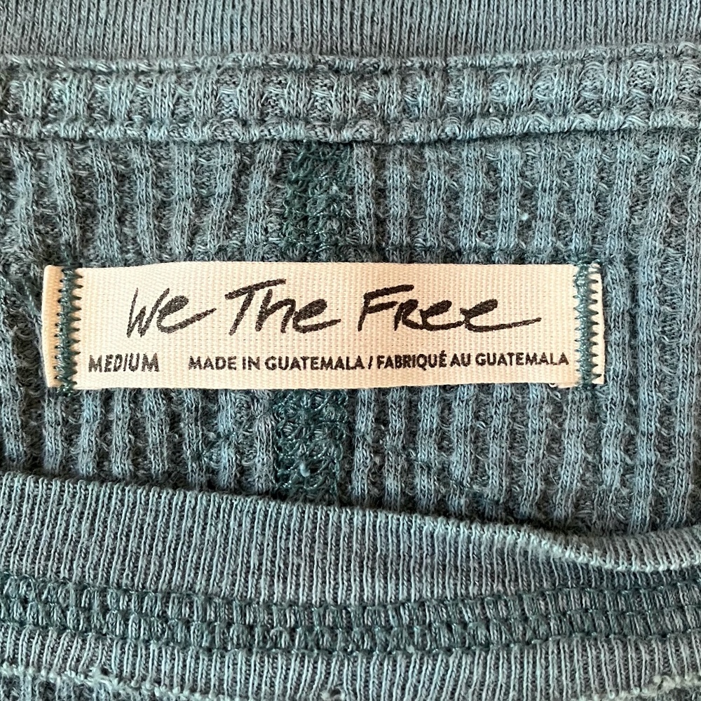 NWOT IR - Free People Microphone Drop Swing Thermal - Picture 7 of 12